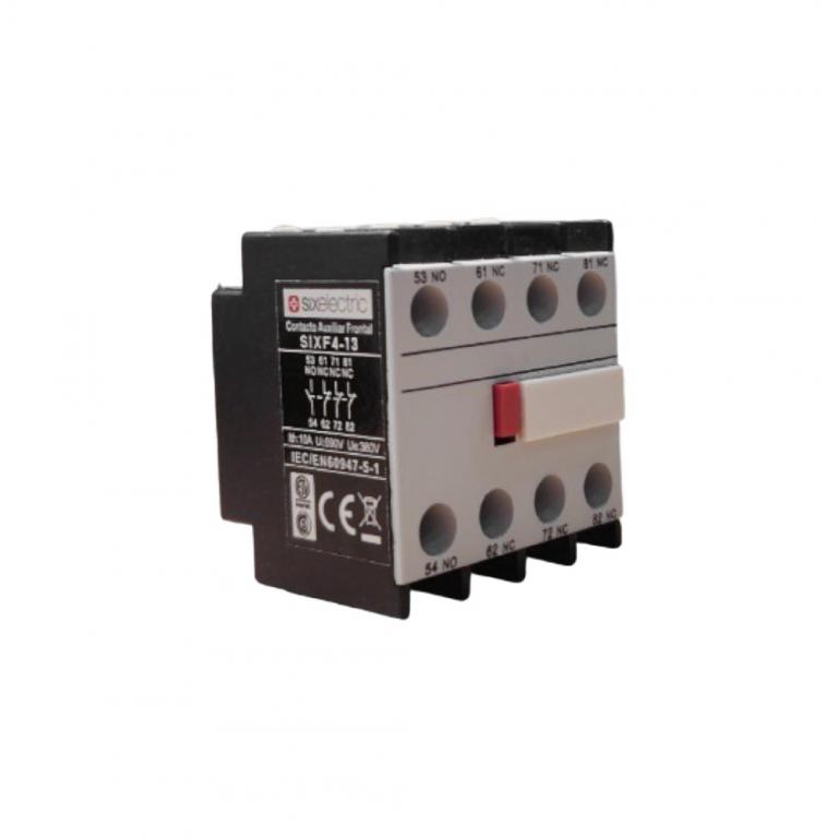 Contacto auxiliar frontal 1NO+3NC